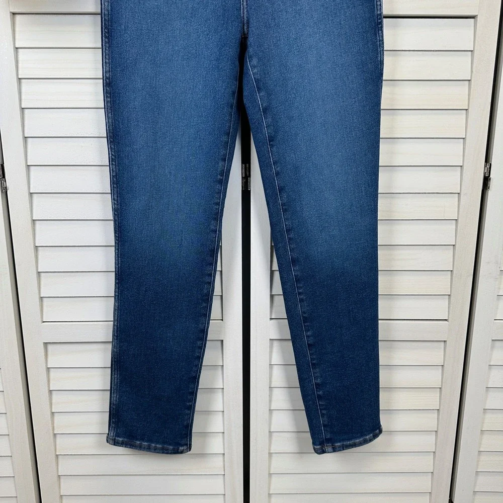 Madewell Stovepipe Jeans Womens Size 28 High Rise Dark Wash‎ Slim Straight Pants